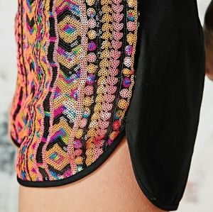 Sequin Shorts